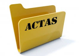 Actas
